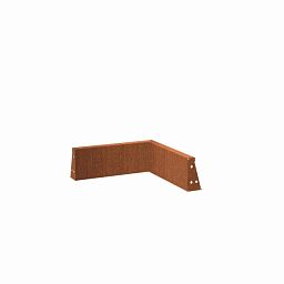 CorTen 3ml Retaining Wall Inside Corner