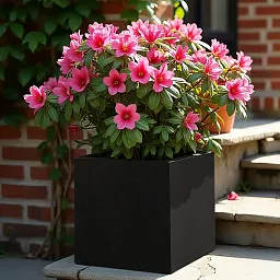 IDEALIST Lite Square Box Contemporary Light Concrete Planter