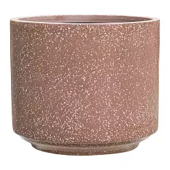 Terrazzo Fiberstone Planter | Cylinder Indoor and Outdoor Plant Pot