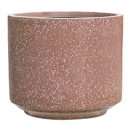 Terrazzo Fiberstone Planter | Cylinder Indoor and Outdoor Plant Pot