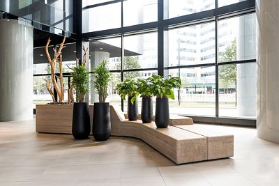 Fibrestone Nax Tall Planter by Idealist Premium