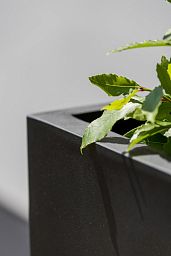 Tall Fiberstone Square Planter by Idealist Premium BOUVY