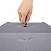 LECHUZA CANTO Stone High Square Tall Poly Resin Self-watering Planter