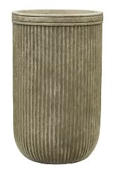 Vertical Rib Tall Planter | Indoor and Outdoor Plant Pot