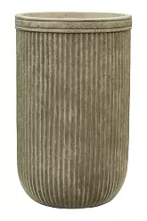 Vertical Rib Tall Planter | Indoor and Outdoor Plant Pot