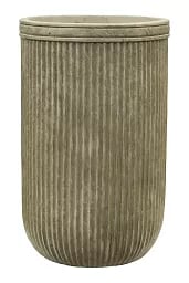 Vertical Rib Tall Planter | Indoor and Outdoor Plant Pot
