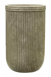 Vertical Rib Tall Planter | Indoor and Outdoor Plant Pot