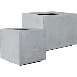 Square Polystone Jumbo Planter by Fleur Ami