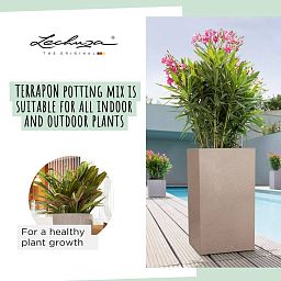 LECHUZA TERRAPON Peat-Free Soil for Outdoor Plants Perlite Potting Compost for Indoor Plants