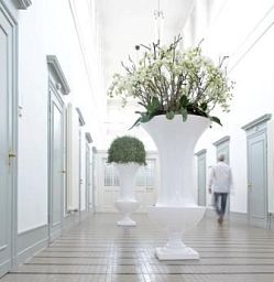 Fleur Ami Cesare White planter