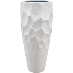 Polystone Tall Planter + Liner | Large Indoor Plant Pot Vase