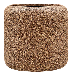 Naturescast Cylinder Planter + Liner | Natural Indoor Plant Pot