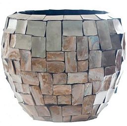 Oceana Couple Round Indoor Planter