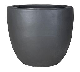 Ceramic Round Matte Low Planter Pot In/Out