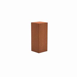 Corten Steel Square Pedestal
