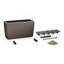 LECHUZA CARARO Trough Poly Resin Self-watering Planter