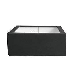 PURE Low Cube Outdoor Fiberglass Planter