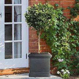 IDEALIST Lite Victorian Box Square Light Stone Outdoor Planter