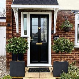 IDEALIST Lite Square Box Contemporary Light Concrete Planter