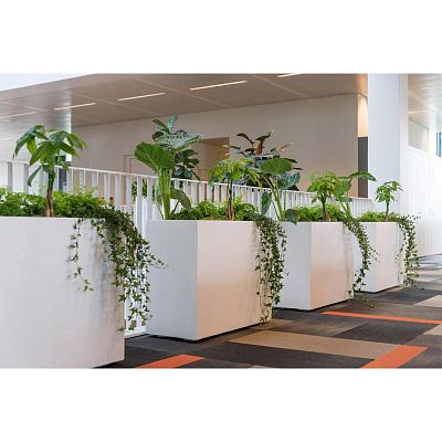 Fibrestone Jort Rectangle Planter by Idealist Premium