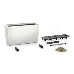 LECHUZA CARARO Trough Poly Resin Self-watering Planter