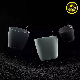 LECHUZA CLASSICO Color ECO Round PCR Plastic Self-watering Planter