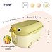 Toy Box for Toy Storage on Wheels with Lid by Froppi