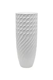 Luxe Lite Glossy Breaker Tall Indoor Planter