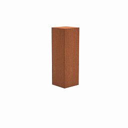 Corten Steel Square Pedestal