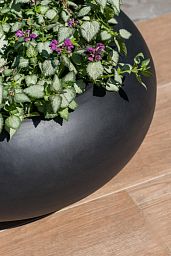 Fibrestone Cora Round Planter by Idealist Premium