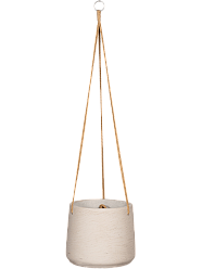 Rough Fibreclay Hanging Planter | Indoor and Outdoor Plant Pot