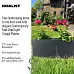 IDEALIST Lite Contemporary Light Concrete High Trough Planter