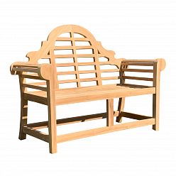 Lutyen Wood Garden Bench by Woodd