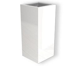 Glossy Outdoor Fiberglass Tall Planter