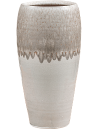 Amora Duo Glazed Clay Round Tall Plunter