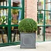 IDEALIST Lite Faux Lead Chelsea Box Square Light Concrete Planter