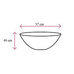 Fiberstone Glossy Dorant Planter by Idealist Premium