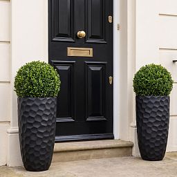 IDEALIST Lite Mosaic Style Tall Round Vase Planter Outdoor Plant Pot
