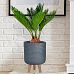 IDEALIST Lite Honeycomb Style Cylinder Planter on Legs, Round Pot Plant Stand Indoor