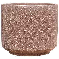 Terrazzo Fiberstone Planter | Cylinder Indoor and Outdoor Plant Pot