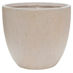 Raindrop Fibreclay Egg Planter | Indoor and Outdoor Plant Pot
