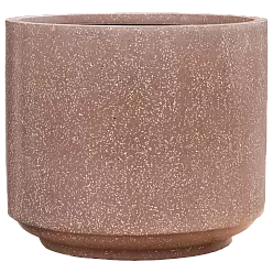 Terrazzo Fiberstone Planter | Cylinder Indoor and Outdoor Plant Pot
