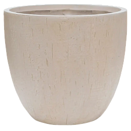 Raindrop Fibreclay Egg Planter | Indoor and Outdoor Plant Pot