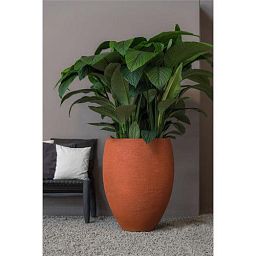 Fibrestone Bond Round Planter by Idealist Premium
