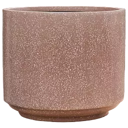 Terrazzo Fiberstone Planter | Cylinder Indoor and Outdoor Plant Pot
