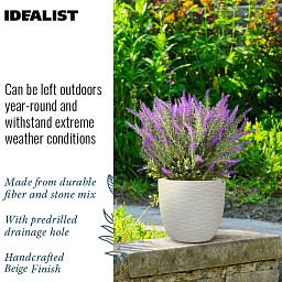 IDEALIST Lite Wave Style Outdoor Egg Planter