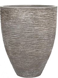 Polystone Coated Khalif Round Indoor Planter
