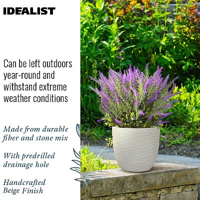 IDEALIST Lite Wave Style Outdoor Egg Planter