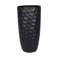 IDEALIST Lite Mosaic Style Black Tall Round Vase Planter Outdoor Plant...