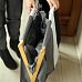 Froppi Collapsible Laundry Basket with Bamboo Frame Large Washing Hamper with 3 Compartments